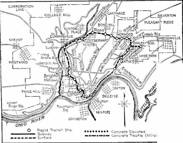 Cincinnati Streetcar Route Map